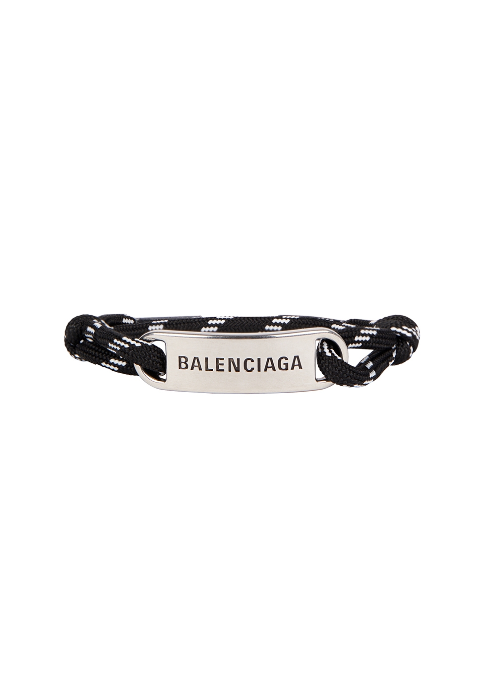 Plate Bracelet in White  Balenciaga NL